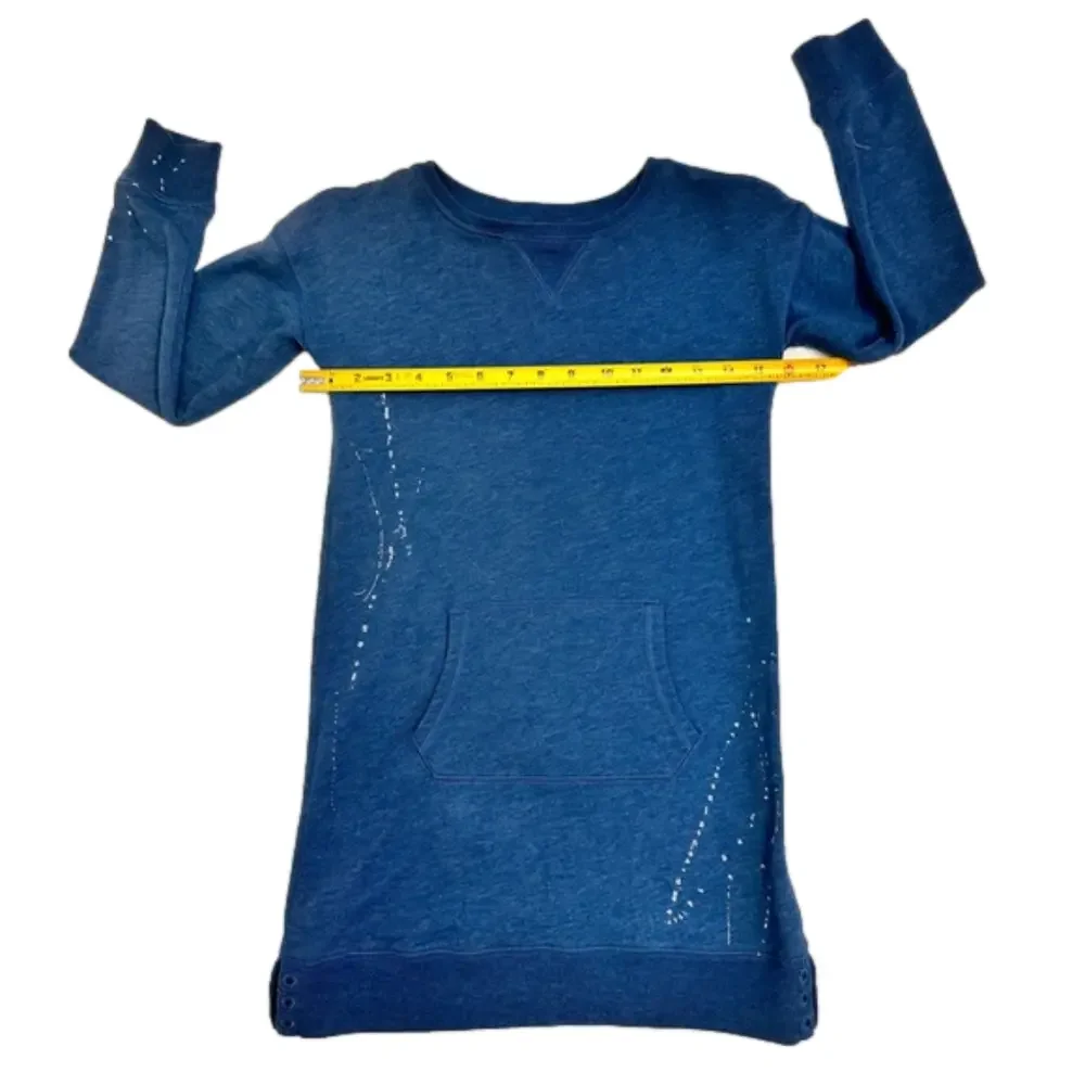 POLO RALPH LAUREN Paint Splash Fleece Dress, Size MEDIUM‎ (8-10)